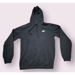 Nike Hoodie Men S Navy‎ Blue Drawstring Over-sized Sweatshirt